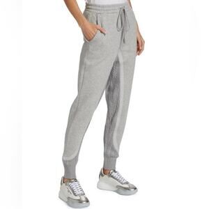 Twenty Montréal Knit Panel Joggers Gray Sweatpants Women’s Size Small NWT